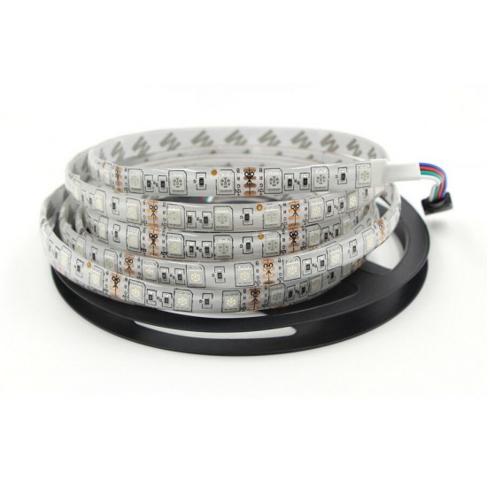 Banda Led 12v 14w 60 Smd 5050 Rgb Ip20 Interior Rola 5 Metri Banda